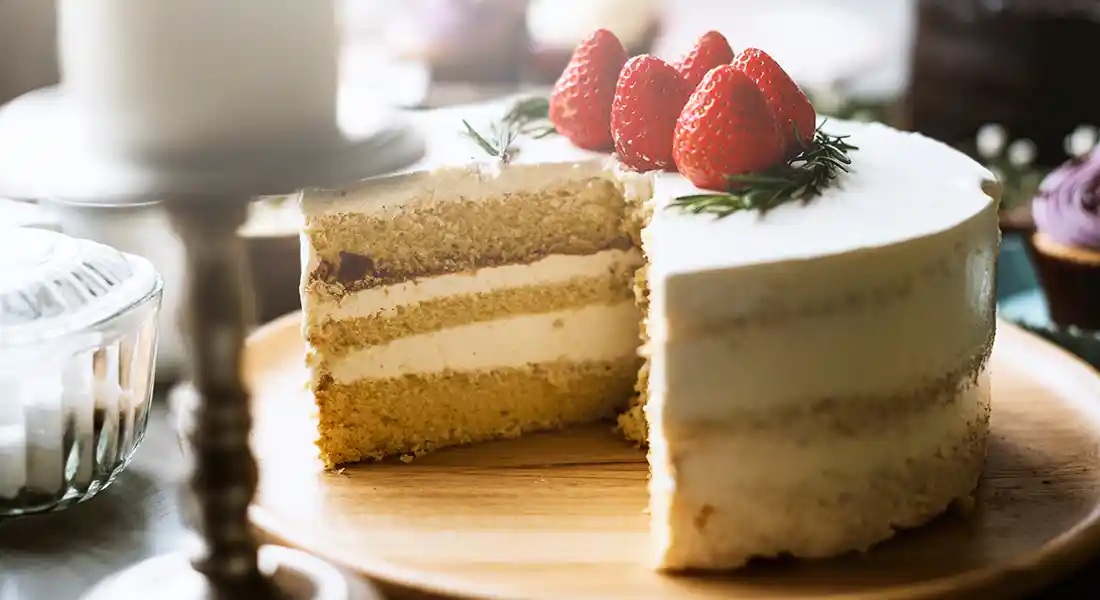 White Chocolate Layer Cake