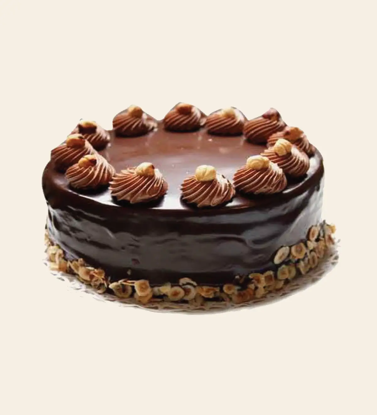 Choco Hazelnut Cake